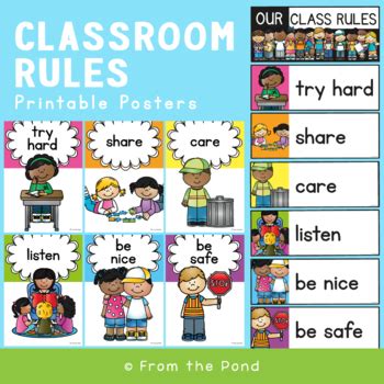 Good Manners Classroom Rules Poster Teacher Made Twinkl Off