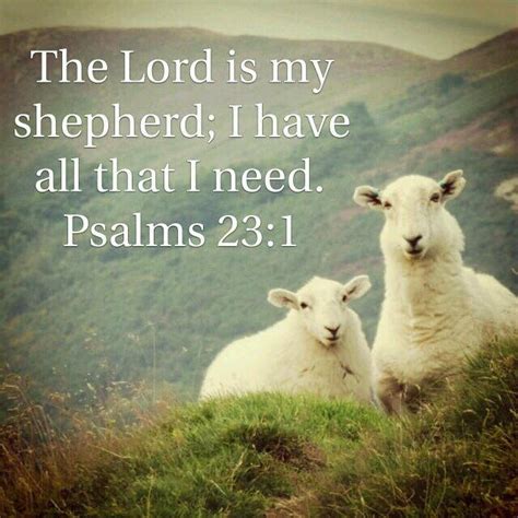 The Lord Is My Shepherd (Part II) - Know HIS Ways