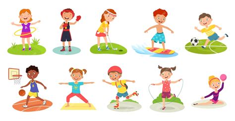 Activités Sportives Pour Enfants Différents Exercices Pour Les Enfants