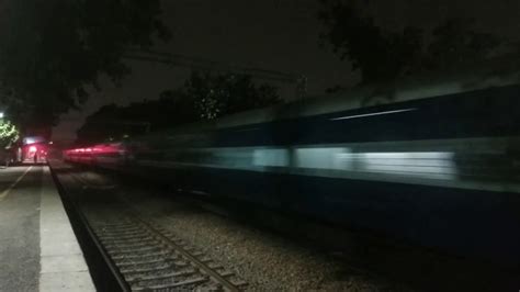 12982 Chetak Express Skips Palam At Full Speed Youtube