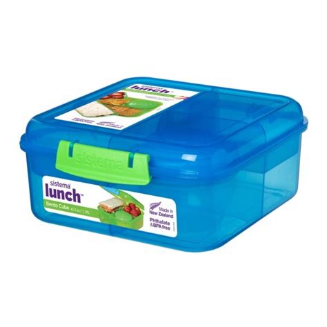 Sistema Lunchbox Pojemnik Bento Cube Lunch 1 25L 11103707626