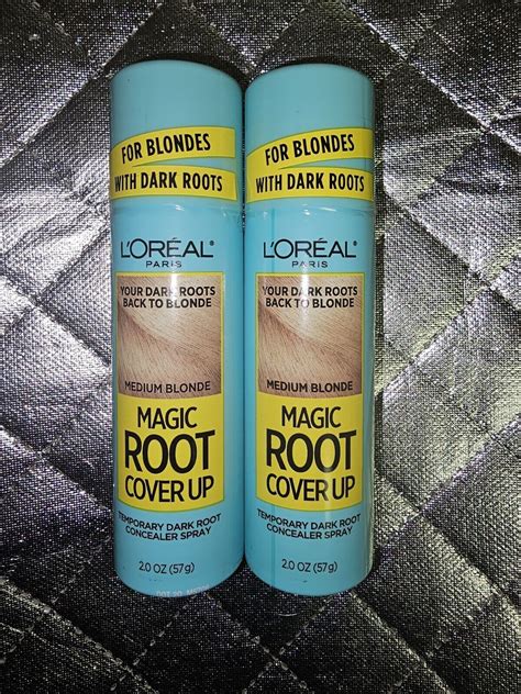 2 Loreal Magic Root Cover Up Temporary Dark Root Concealer Spray