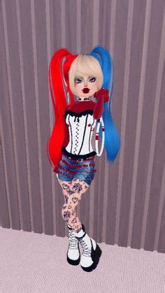 NON VIP VILLAIN FICTIONAL CHARACTER HARLEY QUINN DRESS TO