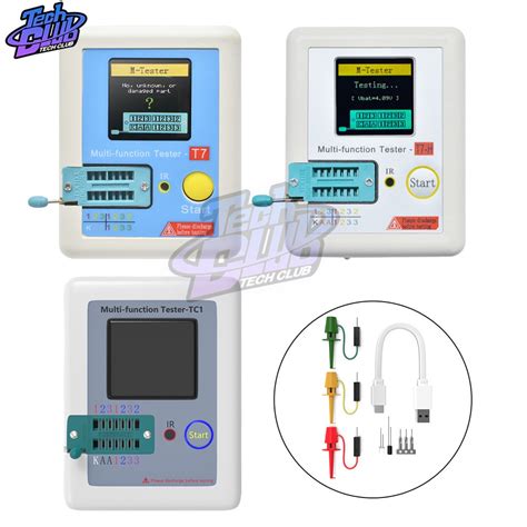 Tc T H Tcr T Lcr Tc Transistor Tester Multimeter Diode Triode