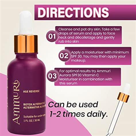 Ammuri Anti Ageing Face Serum Peptide Matrixyl With Hyaluronic