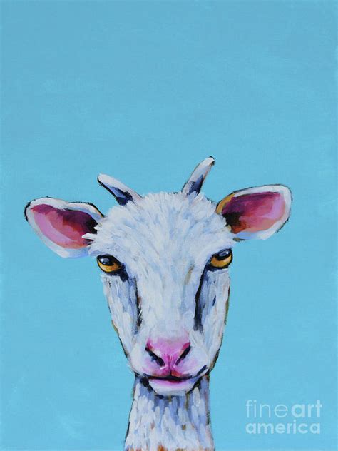 Billy Goat Painting By Lucia Stewart Fine Art America