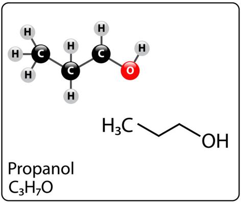 10 Propanol Structure Illustrations Royalty Free Vector Graphics