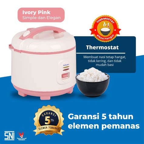 Jual Miyako Rice Cooker Magic Warmer Plus L Mcm Ip Mcm