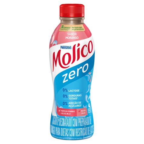 Iogurte Desnatado Morango Zero Lactose Molico Garrafa G Big Box