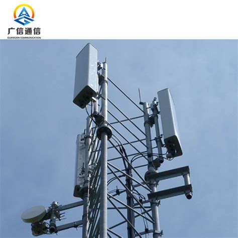 3 Leg Triangle Free Standing Cell Angle Lattice Galvanized Steel Telecom Tower China Antenna