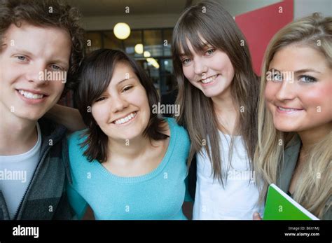 Girls Laughing School High Resolution Stock Photography And Images Alamy