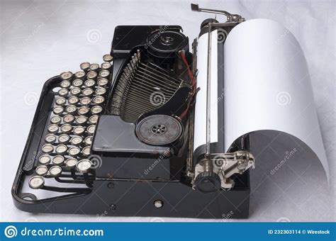 Keyboard And Typewriter Keys Detail Evolution Of Technology In