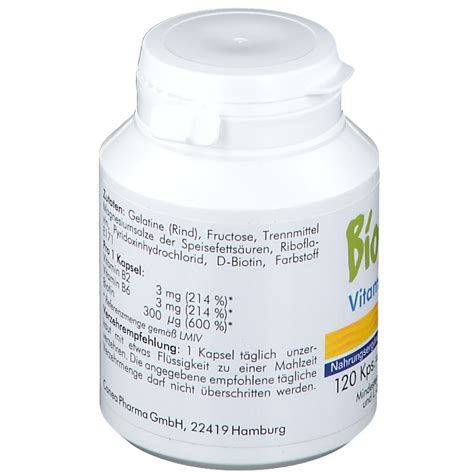 Biotin H Vitaminkapseln 120 St Shop Apotheke