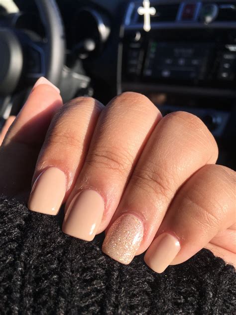 Nude Acrylic Nails French Tips