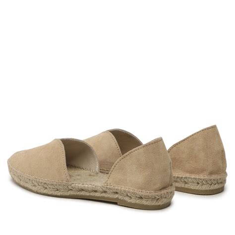 Espadrilles Manebi Suede Open Side Flats K 1 1 O0 Champage Beige Ecipo Hu