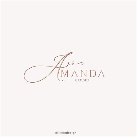 Logotipo Loja De Roupas Feminina Place Card Holders Visual Design