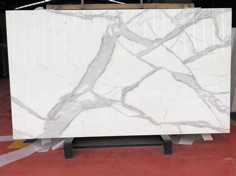 Calacatta Nano Crystallized Glass Stone Slab Crystallized Glass Stone