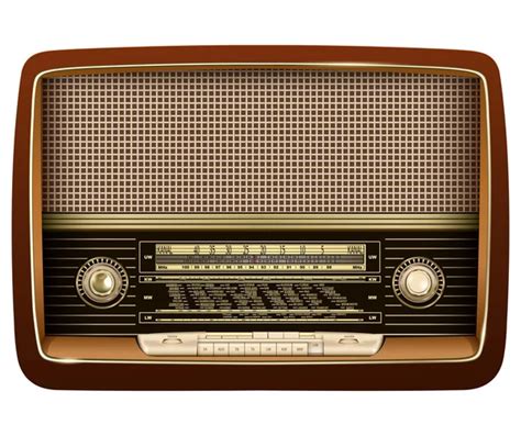 Radio Retro Stock Vector Image By Cobalt