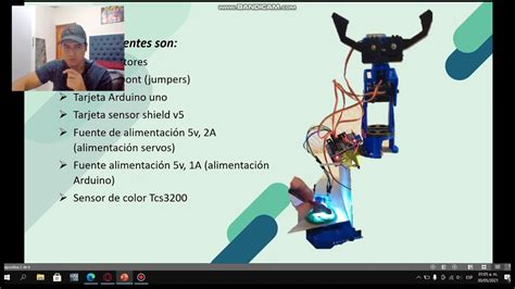 Proyecto Brazo Rob Tico Selector De Colores Arduino Uno Youtube