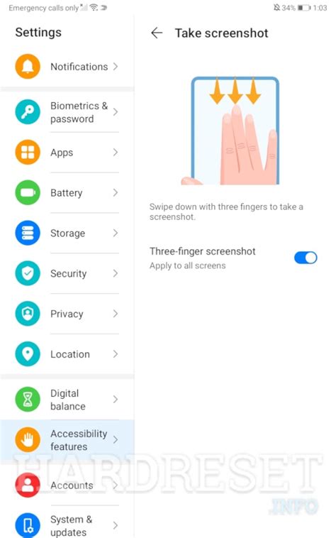 How To Take A Screenshot On Huawei Matepad Lte