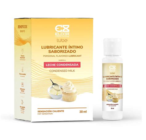 Lubricante Caliente Saborizado 30 Ml Leche Condensada Fantasias Sex