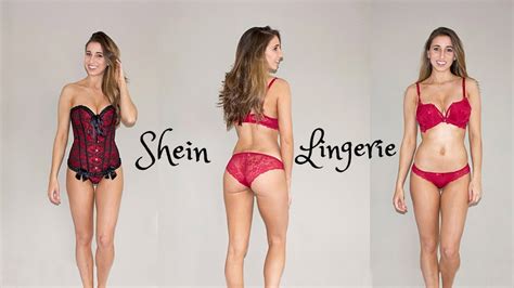 Shein Lingerie Try On Must Have Youtube