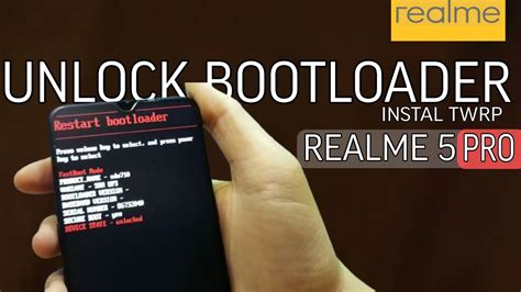 Realme 5 Pro Unlock Bootloader Install TWRP Custom Recovery YouTube