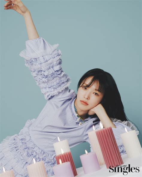 In an interview with 'Singles' magazine, Red Velvet's Wendy opens up about her career and shares ...