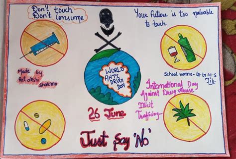 Anti Drug Poster India Ncc