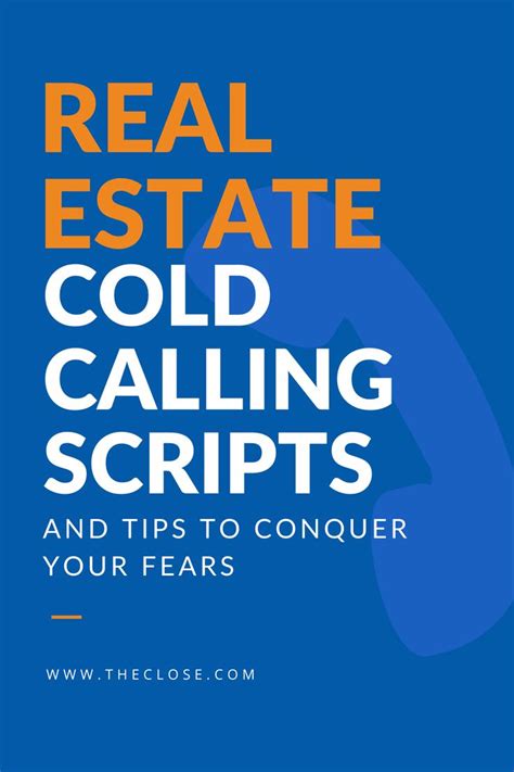 7 Real Estate Cold Calling Scripts Tips To Conquer Your Fears Cold