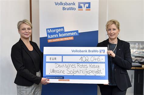 Euro F R Menschen In Not Volksbank Brawo Und Brawo