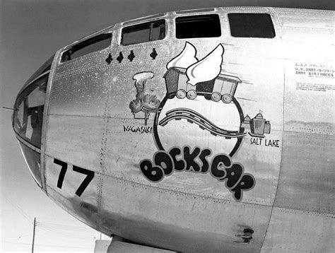 Bockscar Boeing B 29 Aircraft Photograph By Us Air Forcescience Photo