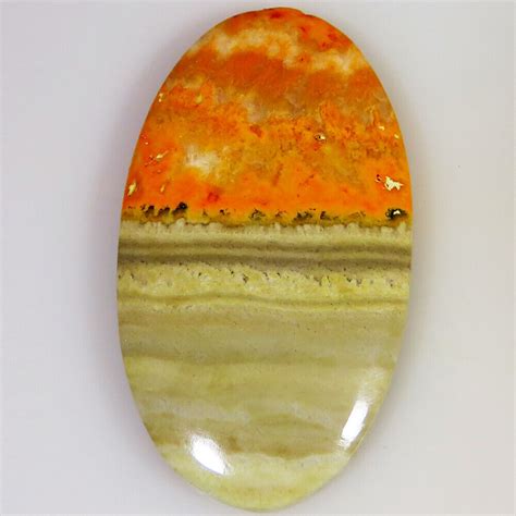 Untreated Cts Natural Bumble Bee Jasper Oval Cabochon X X Mm