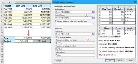 Excel Lookup Between Two Dates Printable Timeline Templates