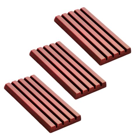 Molde De Policarbonato Para 3 Tabletas De Chocolate Barritas Kit Kat