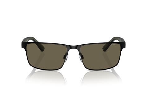 Ripley Lentes De Sol Negro Brillante Polo Ralph Lauren