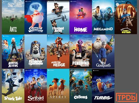 Dreamworks Movie Posters