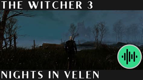 THE WITCHER 3 WILD HUNT 4K Relaxing Night Music Game Ambience