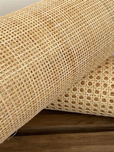 SQUARE MESH Cane Webbing Radio Weave Rattan Pre Woven Canning Etsy