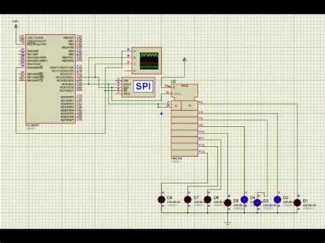 Pic F Mssp Spi Protocol Interfaced With Hc Youtube