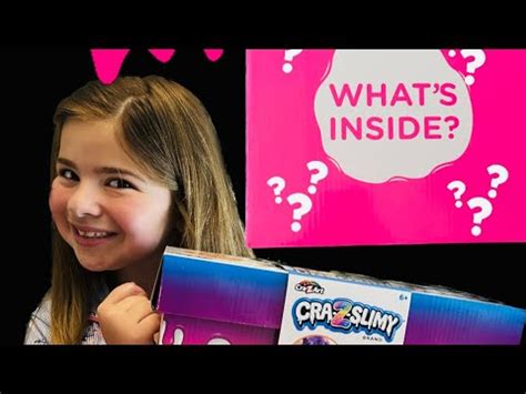 Alyssa Reviews Cra Z Art Slime Kit Cra Z Slimy Super Sensory Unboxing