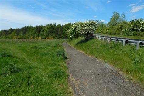 Path Beside Arkleston Road © Lairich Rig Cc By Sa 2 0 Geograph Britain And Ireland