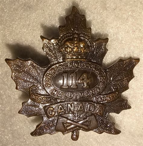 Canadian Ww1 Badges Cef