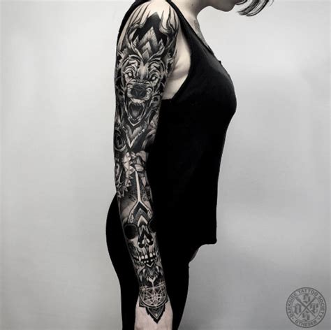 40 Attractive Sleeve Tattoos For Women Tattooblend