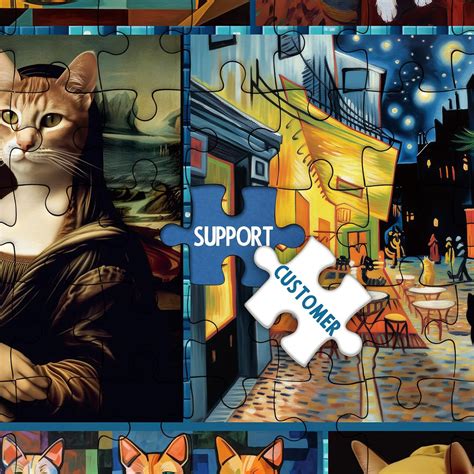 Classic Artists Cat Jigsaw Puzzle 1000 Pieces – Pickforu Puzzle