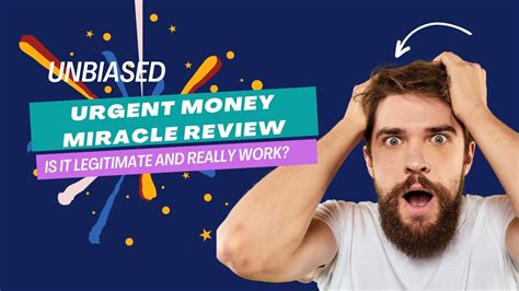 Urgent Money Miracle Review Does It Really Work Legit And Scam