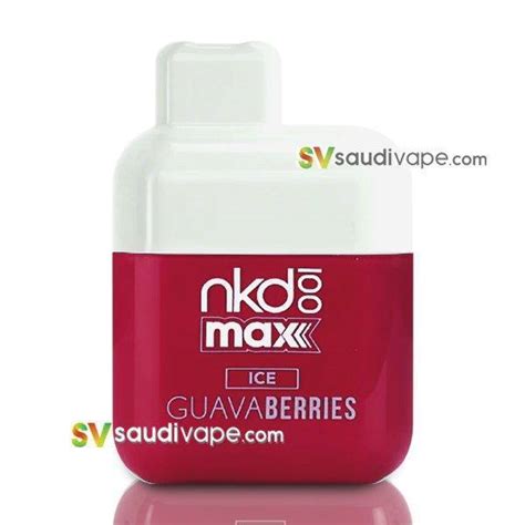 NAKED SALT GUAVA BERRIES ICE 4500 PUFFS Saudi Vape