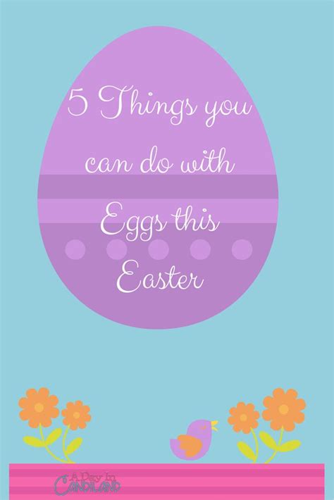 Things You Can Do With Eggs This Easter With Images Diy Spring