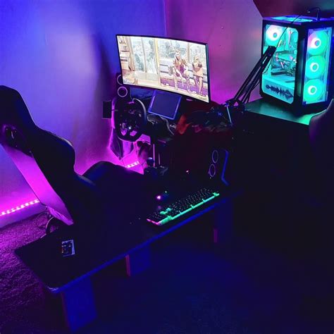 New PC Gaming Setup: My racing/driving/streaming simulator setup | Pc gaming setup, Computer ...