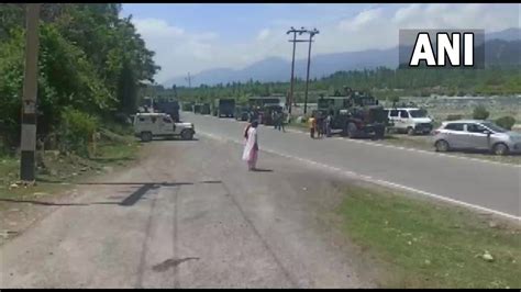 Ani On Twitter Jammu And Kashmir Encounter Underway Between Security